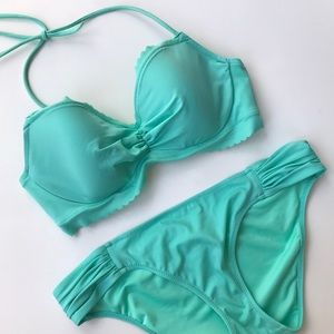 VS Swim 👙 Seafoam Bikini (34C) (M)